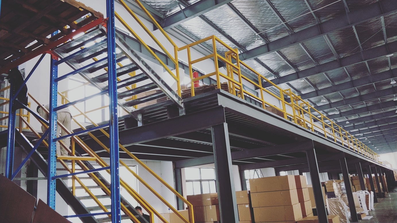 廠房內部鋼結構平臺