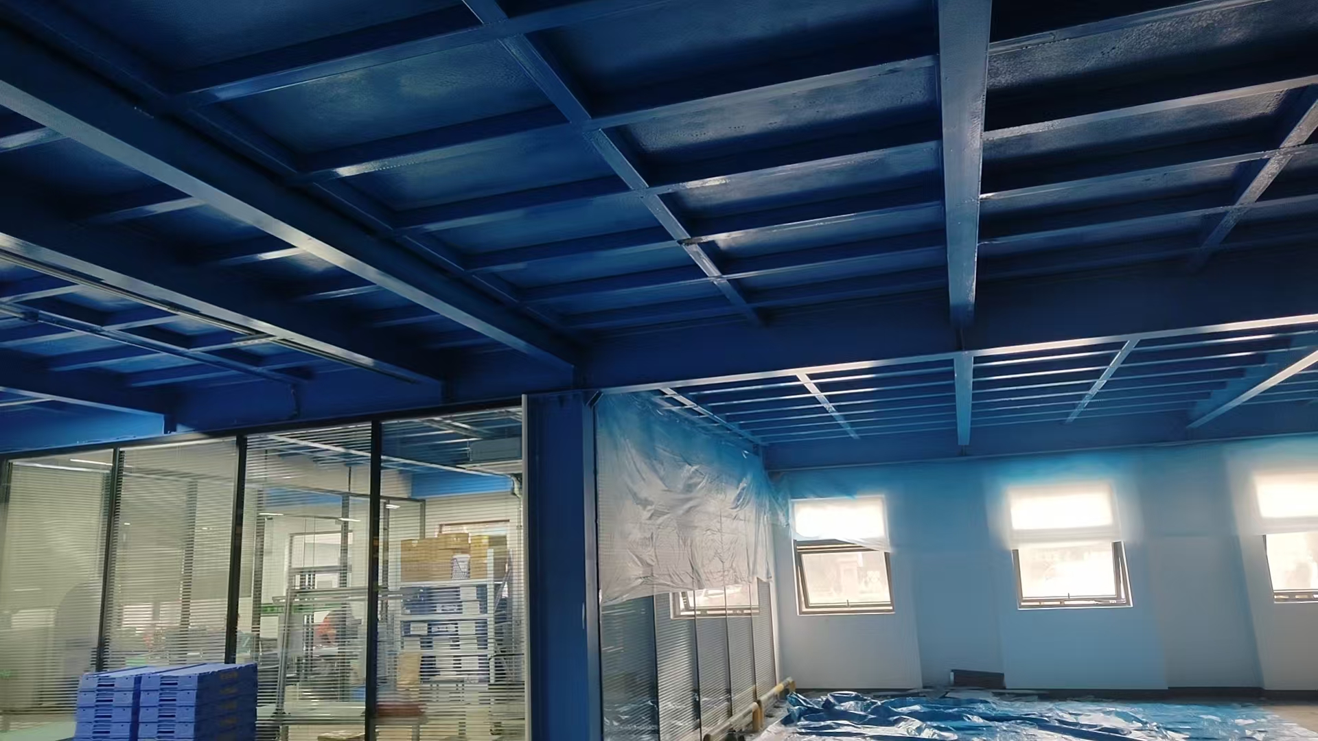 辦公室鋼結(jié)構(gòu)平臺(tái)